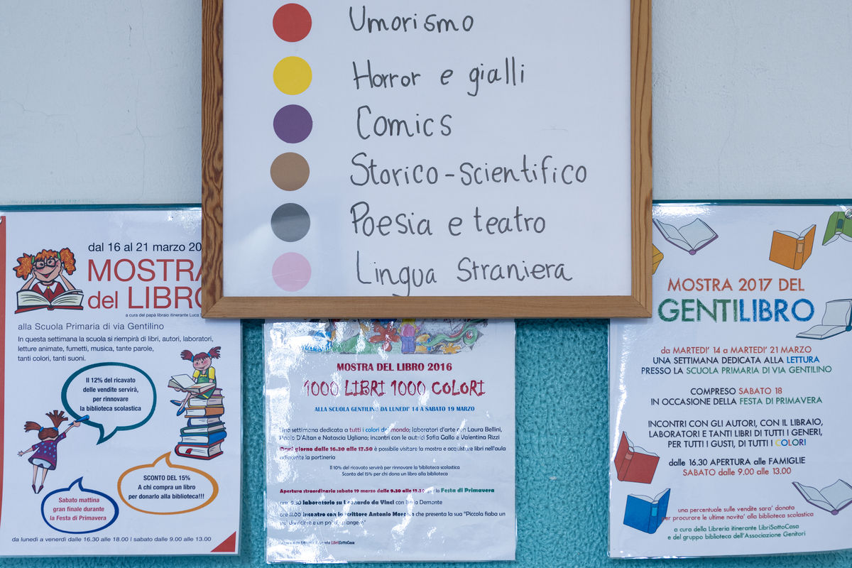 Lettura libera in biblioteca